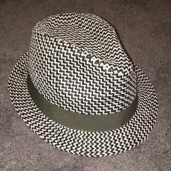 Goorin Bros. Gray & White fedora herringbone - Picture 2 of 14